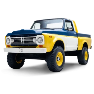 Retro Electric Utility Pickup Truck