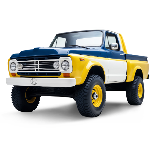 Retro Electric Utility Pickup Truck