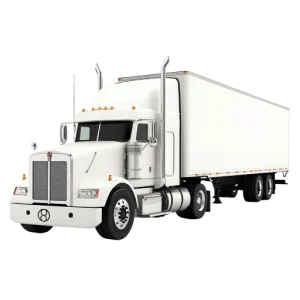 Heavy-Loaded Semi Trailer Truck