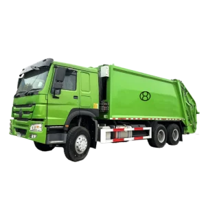 Large-Capacity Hydraulic Garbage Compactor Truck