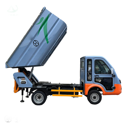 Lift Garbage Dump Truck with Garbage Bin Lifter