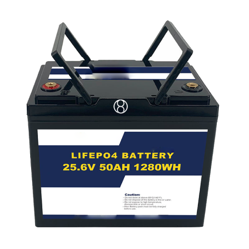 25.6V 50Ah LiFePO₄ Battery