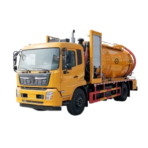 High-Pressure Vacuum Fecal Septic Suction & Sewer Jetting Truck
