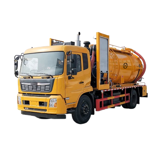 High-Pressure Vacuum Fecal Septic Suction & Sewer Jetting Truck