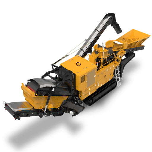 High-Capacity Rock Crusher