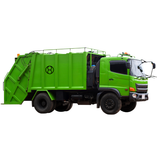 Waste Collection Garbage Bin with Hydraulic Lifter