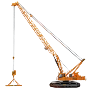 Heavy-Duty Crawler Crane with Lattice Boom