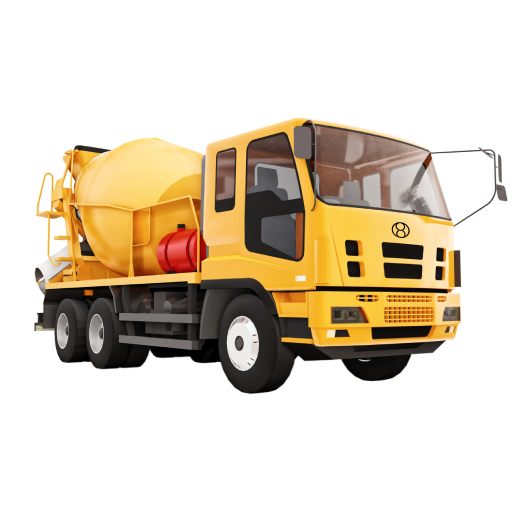 Self-Loading Cement Mixer Truck