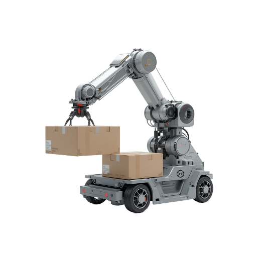 Packaging Robotic Arm Vehicle
