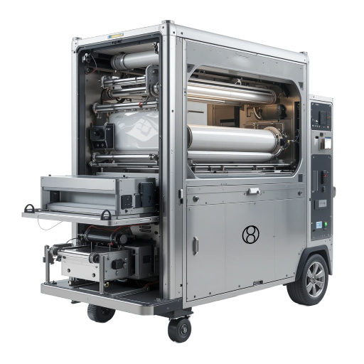 Shrink Wrapping Machine Vehicle