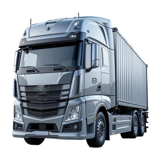 Portable Container Carrier Truck