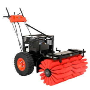 Walk-Behind Power Sweeper with Rotating Brush