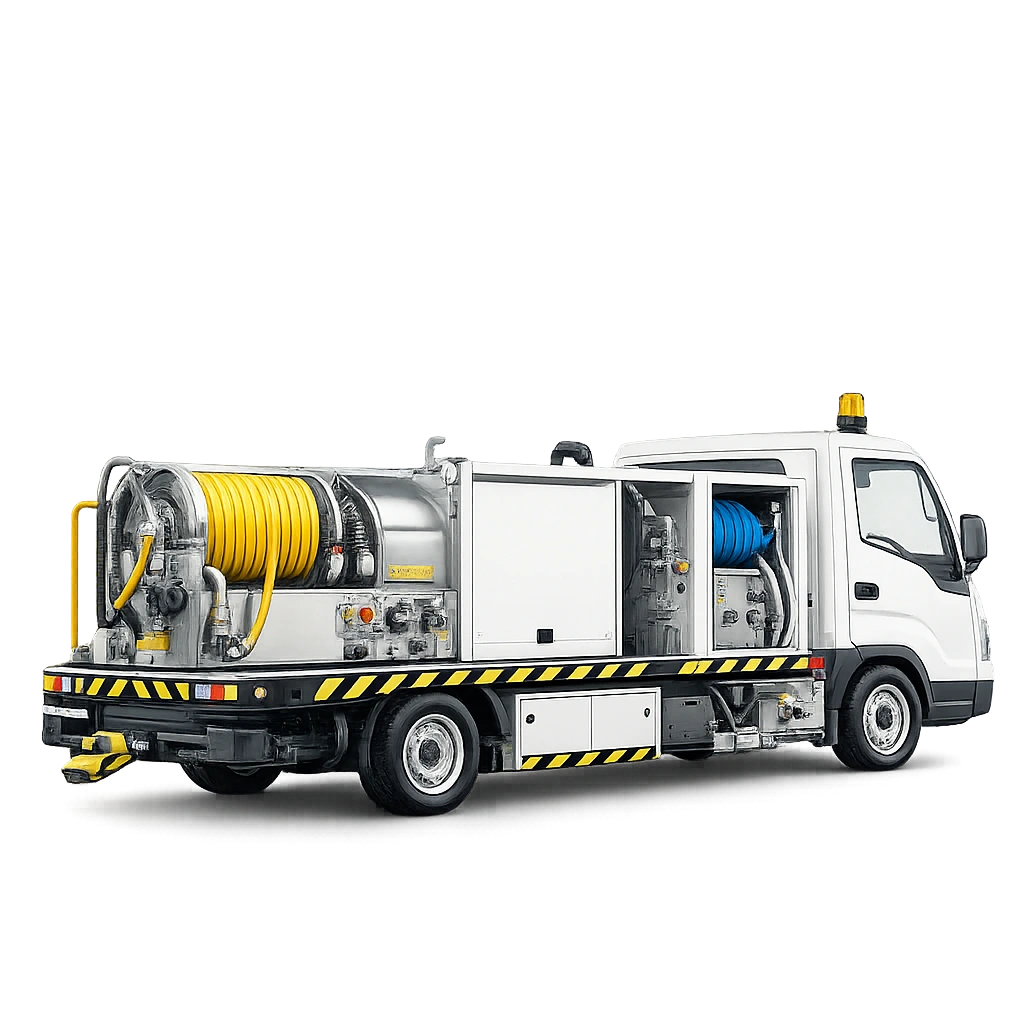 Toilet Service Truck